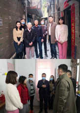 pp电子生物前往永和新庄社区探望困难群众