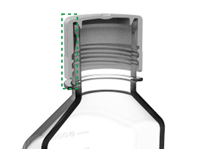 瓶盖双层防漏设计，密封性好