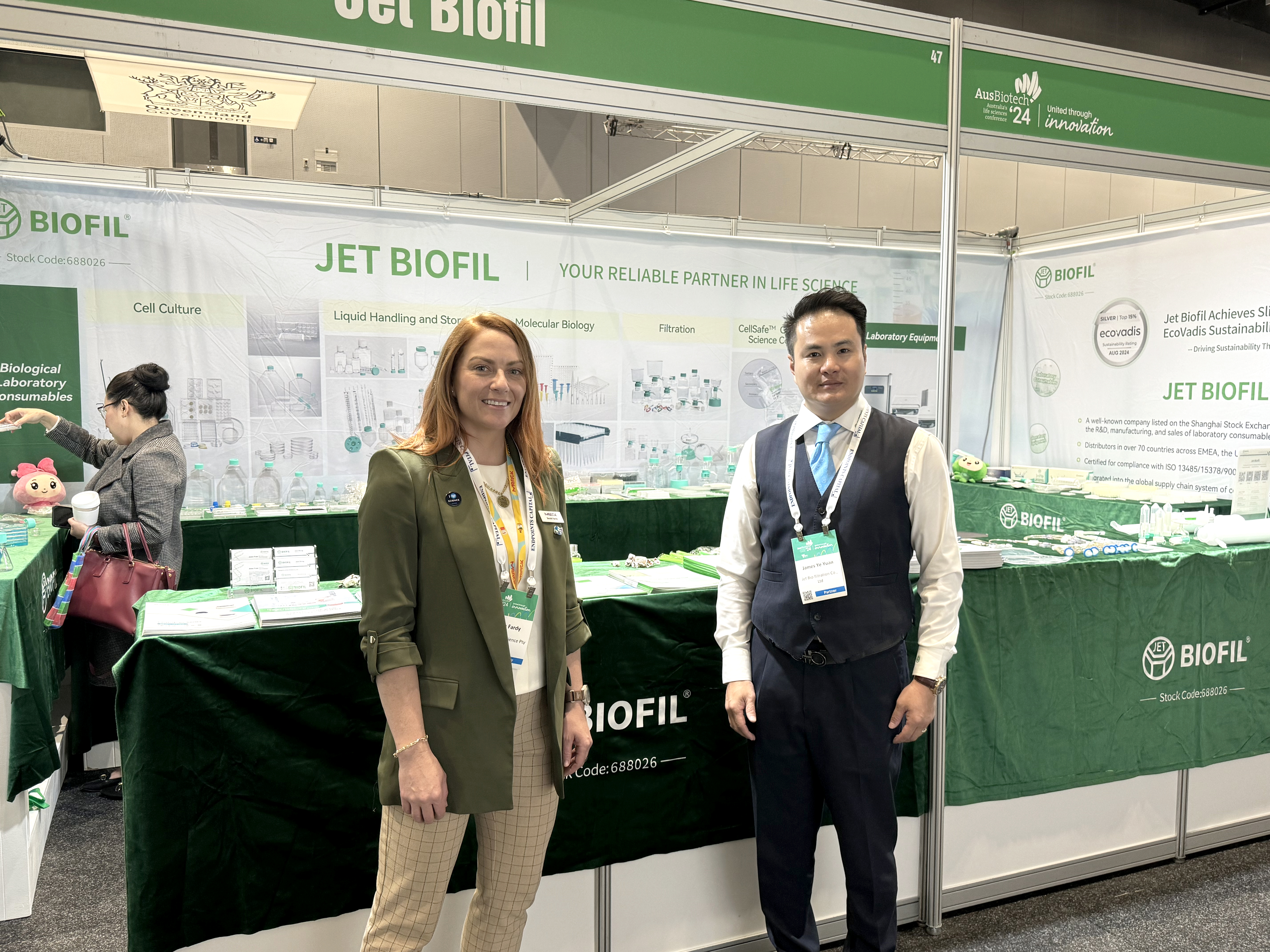 璀璨足迹 | 加速民族品牌出海！pp电子生物亮相澳大利亚生物技术大会